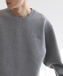 【CAMP LOGOS/キャンプ ロゴス】ダンボールニット エンボスロゴ スウェット