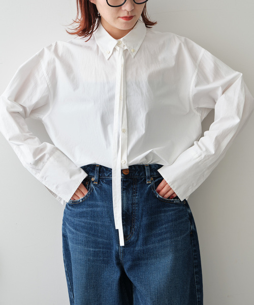 Spick & Span（スピックアンドスパン）の「ボタンダウンシャツ（シャツ/ブラウス・レディース・ホワイト/その他11・FREE）」の8枚目の写真