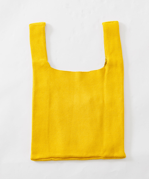 THRIFTY LOOK(スリフティールック)の「【THRIFTY LOOK/スリフティールック】ニットトートバッグ / ミニトート(トートバッグ・レディース・イエロー/ブラック・フリー)」の17枚目の写真