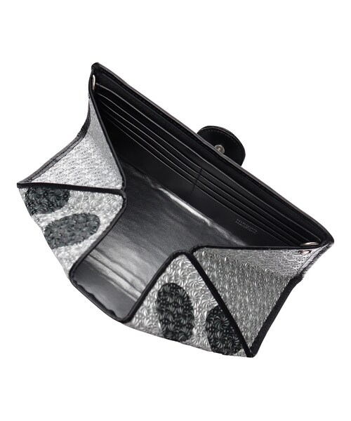 HIROKO HAYASHI（ヒロコハヤシ）の「【数量限定】GIRASOLE POINT（ジラソーレ ポワン）長財布（財布・レディース・シルバー系・00）」の6枚目の写真