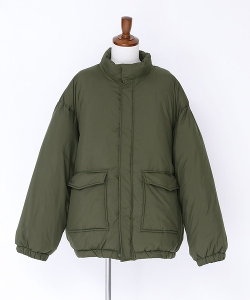 n'OrLABEL（ノアールレーベル）の「『スタンドカラー中綿ブルゾン』（ブルゾン・メンズ・ブラック/カーキ・L/M）」の15枚目の写真