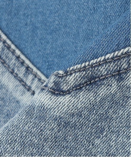 X-girl Stages(エックスガールステージス)の「ひざハート切替フレアデニムパンツ(デニムパンツ・キッズ・ブルー/ブラック・140cm/130cm/120cm/110cm/100cm/90cm/80cm)」の13枚目の写真