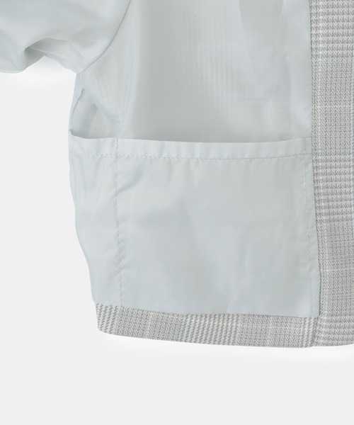 ROPE' PICNIC（ロペピクニック）の「【KIDS】セレモニーにも・セットアップ対応/ノーカラージャケット（ノーカラージャケット・キッズ・ライトグレー/ネイビー・110/150/130/120/140）」の16枚目の写真