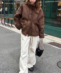 CANAL JEAN（キャナルジーン）の「El mar　フェイクムートンジャケット（ムートンコート）」