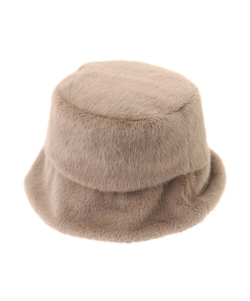 AMERICAN HOLIC（アメリカンホリック）の「ファーバケットハット（ハット・レディース・モカ/ブラック・FREE）」の12枚目の写真