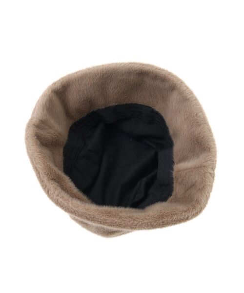 AMERICAN HOLIC（アメリカンホリック）の「ファーバケットハット（ハット・レディース・モカ/ブラック・FREE）」の17枚目の写真