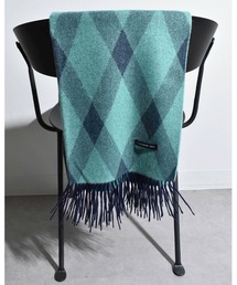 kiehtova（キエトヴァ）の「【H.O.V】cashmere wide muffler　argyle/カシミヤ ワイド マフラー　アーガイル（マフラー）」