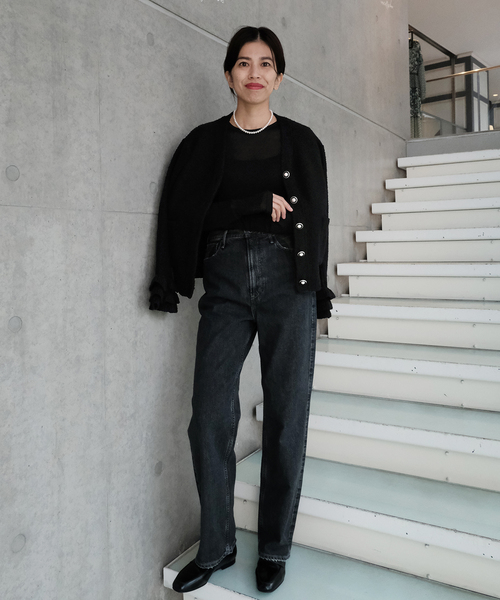 IENA（イエナ）の「Maison IENA Tweedyニットジャケット（カーディガン