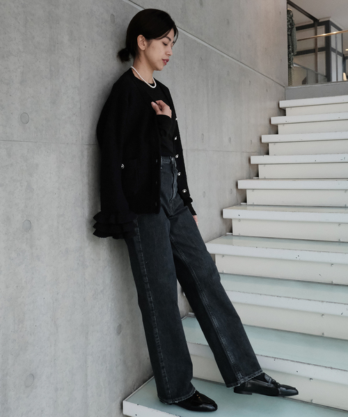 IENA（イエナ）の「Maison IENA Tweedyニットジャケット（カーディガン