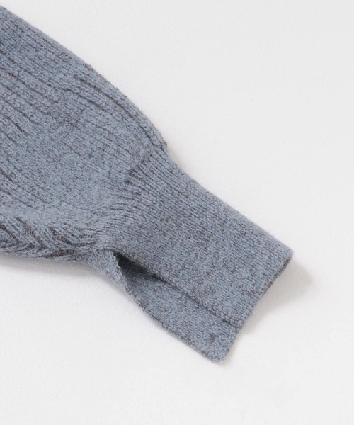 URBAN RESEARCH Sonny Label（アーバンリサーチサニーレーベル）の「Vネック配色スクエアパターンニット（ニット/セーター・レディース・ホワイト系その他/ベージュ系その他/ブルー系その他・FREE）」の11枚目の写真