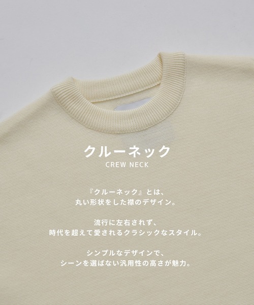 【STUDIOUS × UNITED TOKYO】WOOL MILANO RIB CREW NECK KNIT｜ウォッシャブル / 保温（ニット/セーター）｜UNITED TOKYO（ユナイテッドトウキョウ）