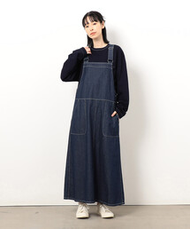 デニムジャンパースカート