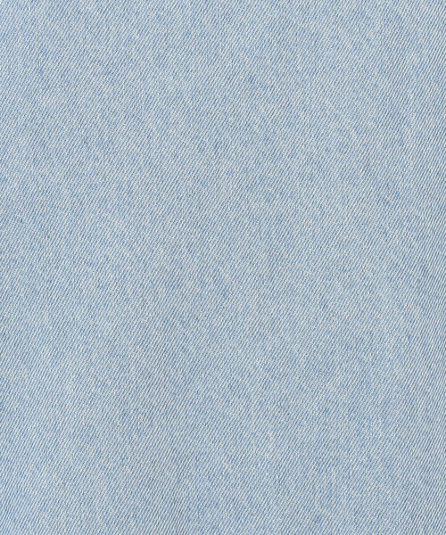 ONIGIRI（オニギリ）の「デニムジャンパースカート（ワンピース・レディース・ネイビー/サックスブルー・FREE）」の6枚目の写真