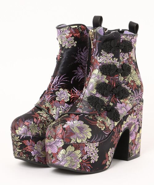 【YOSUKE】厚底ショートブーツ 4450057（ブーツ）｜YOSUKE（ヨースケ）