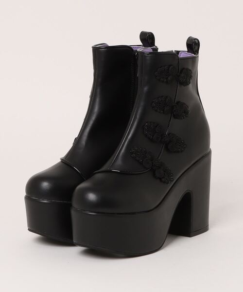 【YOSUKE】厚底ショートブーツ 4450057（ブーツ）｜YOSUKE（ヨースケ）