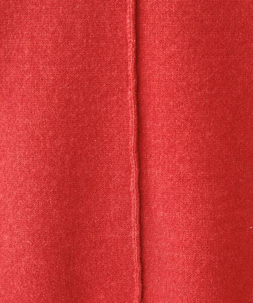 SHOO・LA・RUE(シューラルー)の「【洗える/ちくちくしにくい/静電気軽減】スウェットライク ハイネックニット(ニット/セーター・レディース・アイボリー/オレンジ/ダークグレー/ライトブルー・04/03/02/01)」の13枚目の写真