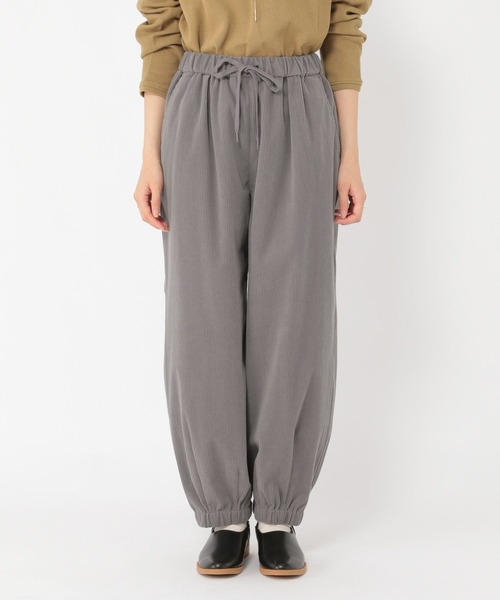 studio CLIP（スタディオクリップ）の「イージーコール裾ゴムパンツ[プチ・プラスサイズあり]（その他パンツ・レディース・グレー/アイボリー/ライトグレー/イエロー・LARGE/ﾌﾘｰ(L)/MEDIUM/PF）」の11枚目の写真