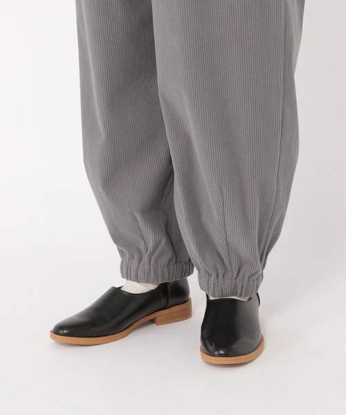 studio CLIP（スタディオクリップ）の「イージーコール裾ゴムパンツ[プチ・プラスサイズあり]（その他パンツ・レディース・グレー/アイボリー/ライトグレー/イエロー・LARGE/ﾌﾘｰ(L)/MEDIUM/PF）」の16枚目の写真