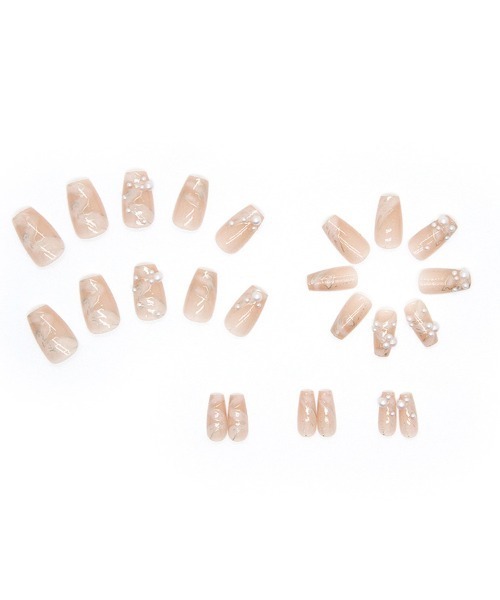 Doux Belle（ドゥーベル）の「簡単にネイルチップ ハンドネイルチップ 柄ネイル（ネイルシール/ネイルチップ・レディース・H/A/F/E/D/C/I/G/B/J・FREE）」の12枚目の写真