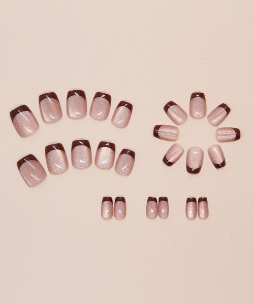 Doux Belle（ドゥーベル）の「簡単にネイルチップ ハンドネイルチップ 柄ネイル（ネイルシール/ネイルチップ・レディース・H/A/F/E/D/C/I/G/B/J・FREE）」の15枚目の写真