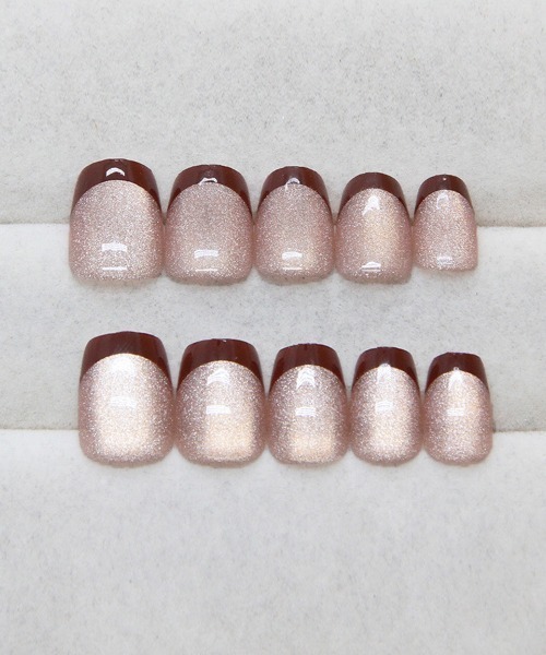 Doux Belle（ドゥーベル）の「簡単にネイルチップ ハンドネイルチップ 柄ネイル（ネイルシール/ネイルチップ・レディース・H/A/F/E/D/C/I/G/B/J・FREE）」の16枚目の写真