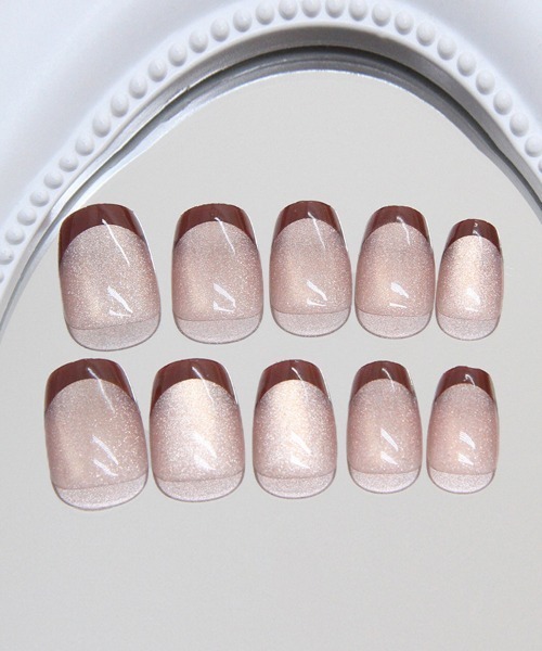 Doux Belle（ドゥーベル）の「簡単にネイルチップ ハンドネイルチップ 柄ネイル（ネイルシール/ネイルチップ・レディース・H/A/F/E/D/C/I/G/B/J・FREE）」の17枚目の写真