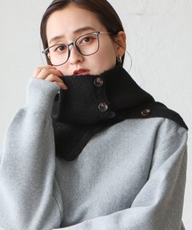 VitaFelice | ボタン付き3WAYネックウォーマー(ストール/ショール)