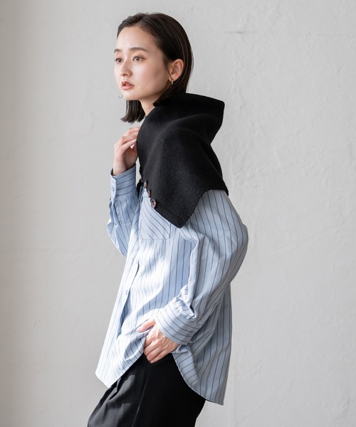 ボタン付き3WAYネックウォーマー（ストール/ショール）｜VitaFelice