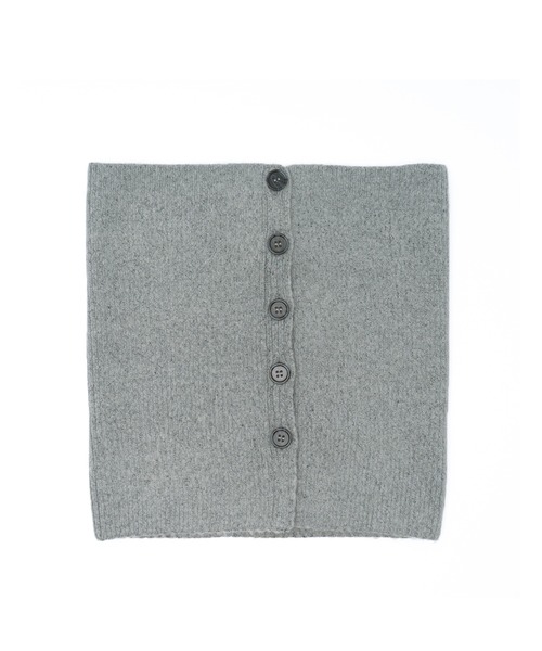 VitaFelice（ヴィータフェリーチェ）の「ボタン付き3WAYネックウォーマー（ストール/ショール・レディース・グレー/ブラック/アイボリー・FREE）」の19枚目の写真