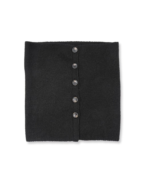 VitaFelice（ヴィータフェリーチェ）の「ボタン付き3WAYネックウォーマー（ストール/ショール・レディース・グレー/ブラック/アイボリー・FREE）」の20枚目の写真