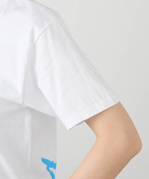 OBEY(オベイ)の「【OBEY / オベイ】DDDDESIGN 1652639 83(Tシャツ/カットソー・レディース・グリーン/ホワイト・SMALL/MEDIUM)」の10枚目の写真