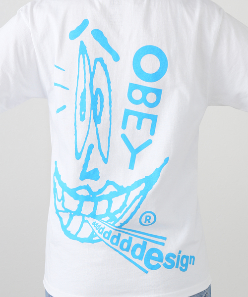 OBEY(オベイ)の「【OBEY / オベイ】DDDDESIGN 1652639 83(Tシャツ/カットソー・レディース・グリーン/ホワイト・SMALL/MEDIUM)」の13枚目の写真