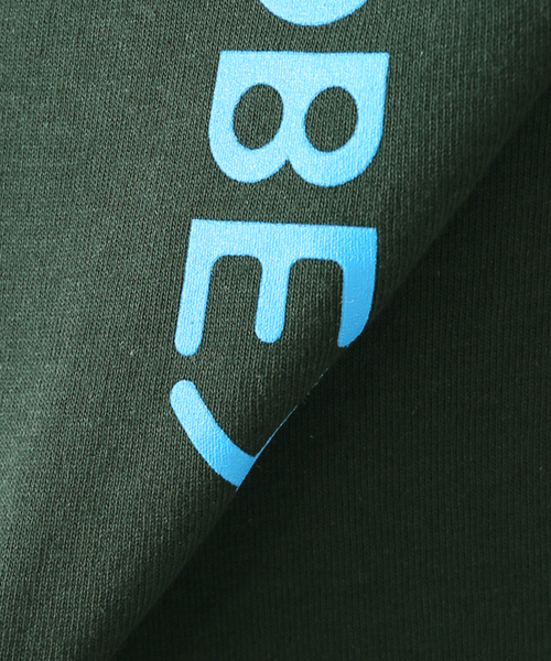 OBEY(オベイ)の「【OBEY / オベイ】DDDDESIGN 1652639 83(Tシャツ/カットソー・レディース・グリーン/ホワイト・SMALL/MEDIUM)」の18枚目の写真