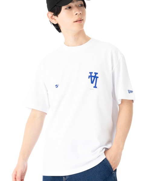 ニューエラ 半袖Tシャツ MLB逆ロゴ コットン（Tシャツ