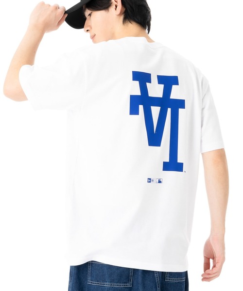 ニューエラ 半袖Tシャツ MLB逆ロゴ コットン（Tシャツ