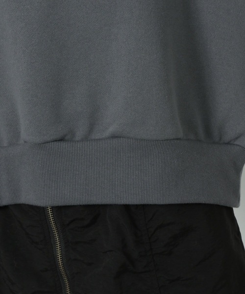LAKOLE(ラコレ)の「ラメワッペン刺繍スウェット / 291822(スウェット・レディース・チャコールグレー/ピンク/オートミール・FREE)」の21枚目の写真