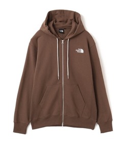 THE NORTH FACE ブラウン ジップアップパーカー THE NORTH FACE/ノースフェイス Square Logo Full Zip スクエア