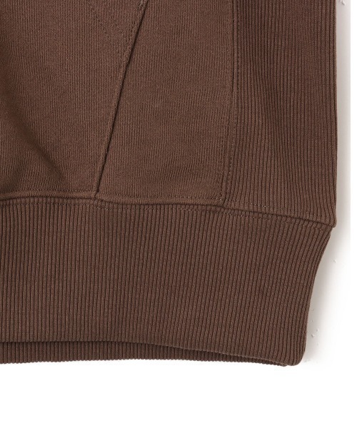 THE NORTH FACE(ザノースフェイス)の「THE NORTH FACE SQARE LOGO FULLZIP HOODIE / ザ・ノース・フェイス スクエア ロゴ フル ジップ フーディー(パーカー・メンズ・ブラウン・S/M/L/XL/XXL)」の6枚目の写真