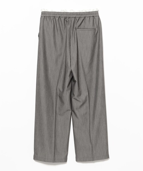 入荷nowオンラインストア ダブル パンツ（S～M）（スラックス）｜B ストライプ ウエスト パンツ