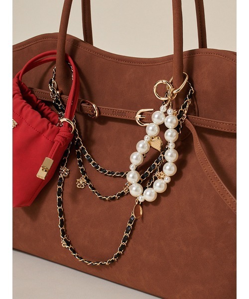 SNIDEL（スナイデル）の「バリエチャーム（チャーム・レディース・ゴールド/アイボリー/ブラック・FREE）」の12枚目の写真