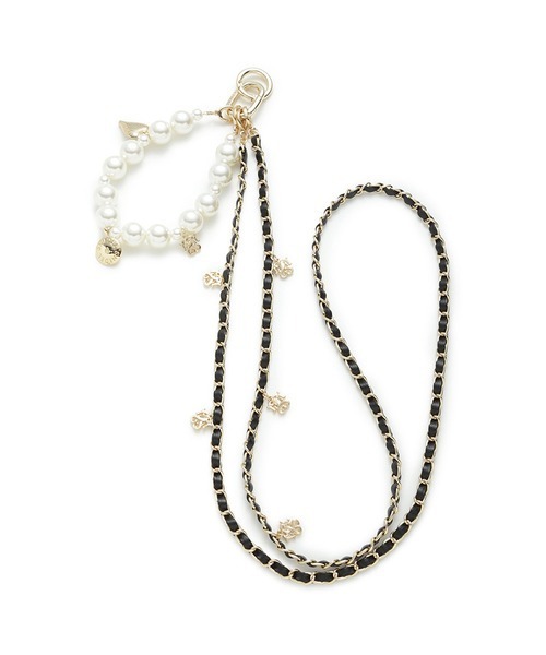 SNIDEL（スナイデル）の「バリエチャーム（チャーム・レディース・ゴールド/アイボリー/ブラック・FREE）」の5枚目の写真