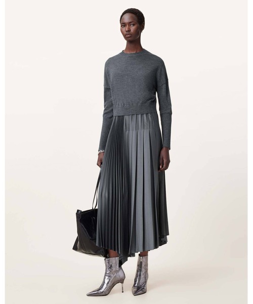 ALLSAINTS ANDREA 2-IN-1 DRESS ドレスワンピースのみ ALLSAINTS Andrea 2-In-1 Dress | endource