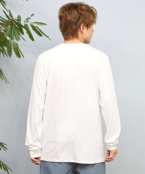 Hurley (ハーレー)の「Hurley/ハーレー 長袖/ロンT UVケアラッシュガード フロントロゴ MSRG251008(ラッシュガード・メンズ・ブラック/ホワイト/チャコールグレー・S/M/L)」の6枚目の写真