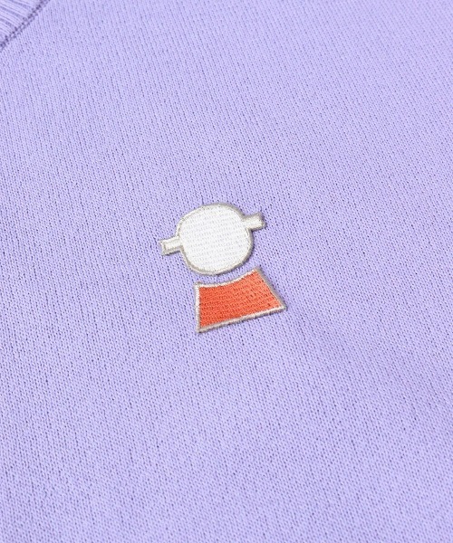 Picone CLUB(ピッコーネクラブ)の「コットン混ニットプルオーバー(ニット/セーター・レディース・ネイビー/イエロー/ライトパープル/ピンク・S/M)」の11枚目の写真