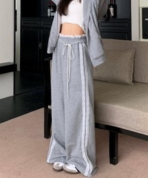 Ritzy（リッツィー）の「レース2本ライン ワイドイージースウェットパンツ（スウェットパンツ）」