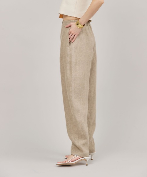 新品カレンソロジー　ヘビーツイルリネンパンツ 新品カレンソロジー ヘビーツイルリネンパンツ 新品カレンソロジー