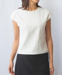 【NARACAMICIE】レースコンビノースリカットソー