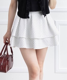 clear | ハイウエストフレアミニスカート[着回し力万能 ガーリー ふんわり]≪SS新作≫(スカート)