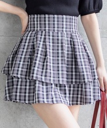 clear | ハイウエストフレアミニスカート[着回し力万能 ガーリー]≪SS新作≫(スカート)