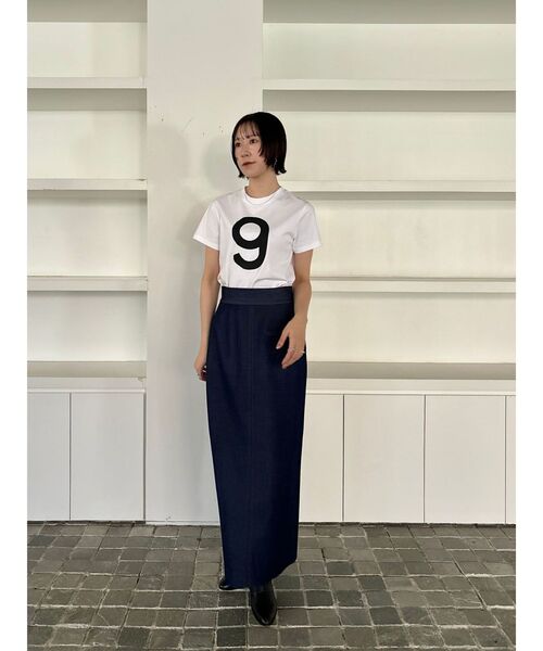 LAGUNAMOON(ラグナムーン)の「【柳橋唯コラボ】NumberTシャツ(Tシャツ/カットソー・レディース・ブラック/ホワイト・FREE)」の5枚目の写真